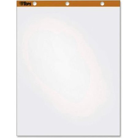 SP RICHARDS TOPS Plain Paper Easel Pad - 50 Sheet - 16 lb - 27" x 34" - 200/Carton - White Paper TOP¬†79011.00